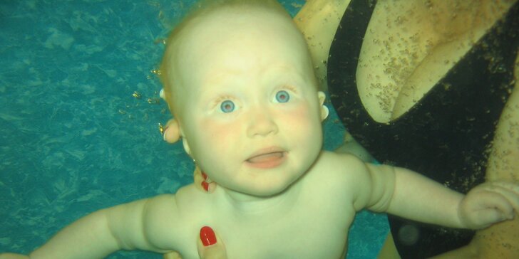 Lekce plavání pro rodiče s dětmi