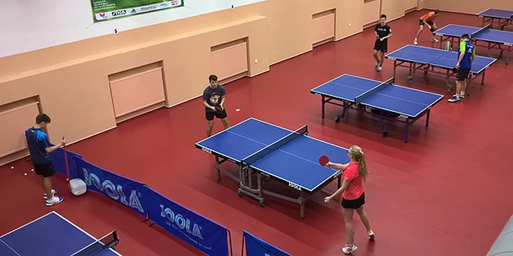 Stolní tenis pro veřejnost v profi prostředí