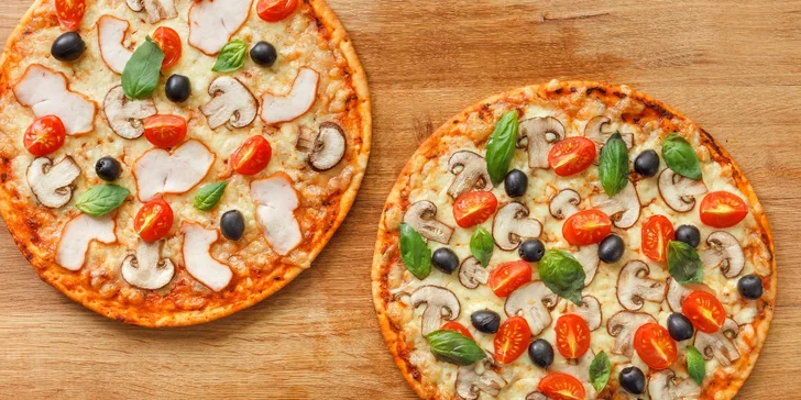 1 + 1 = 2 výtečné pizzy v romantické sušické pizzerii
