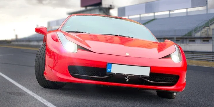 Rychlá jízda na polygonu v nabušených sporťácích dle výběru