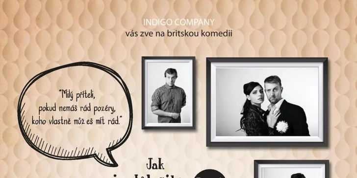 Vstupenka na Jak je důležité býti (s) Filipem v Divadle pod Palmovkou