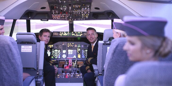 Splňte si sen o létání - 30 minut v kůži pilota Boeingu 737 včetně instruktáže
