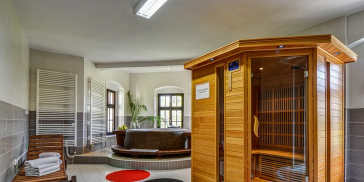Kouzelný pobyt v Třešti: Wellness pobyt na zámku pro 1 nebo 2 osoby