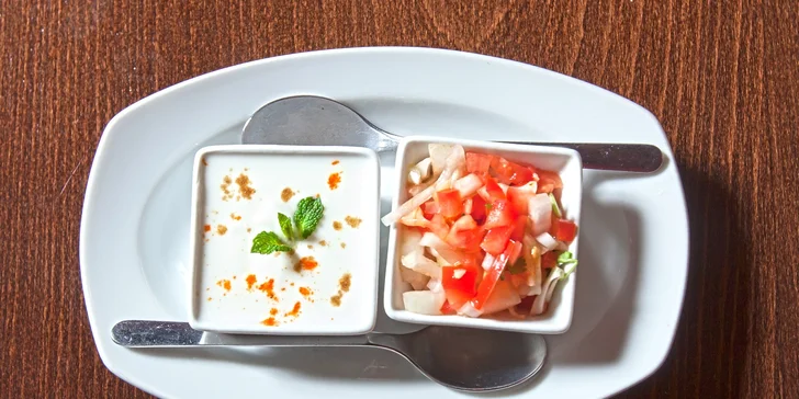 Odpolední nepálské menu pro dva: masové i vegetariánské speciality