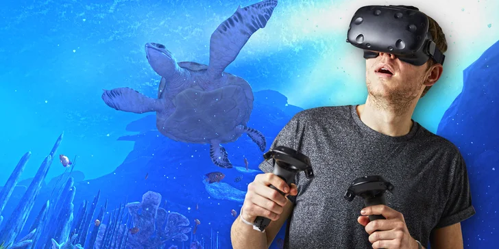 Pořádná zábava: 60 min. ve virtuální realitě HTC Vive pro jednoho
