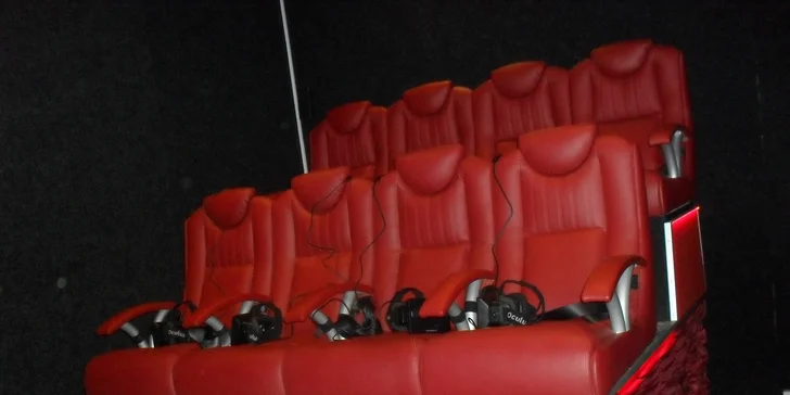 Vstupenka do 5D kina: Sledujte film dle výběru všemi smysly