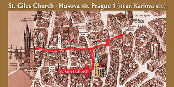 České i světové vánoční melodie: Vstupenka na koncert do kostela sv. Jiljí