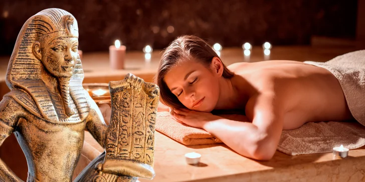 Královské egyptské 120minutové masáže od rodilého Egypťana