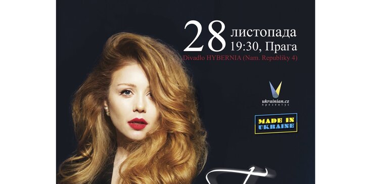 Koncert populární ukrajinské zpěvačky Tiny Karol