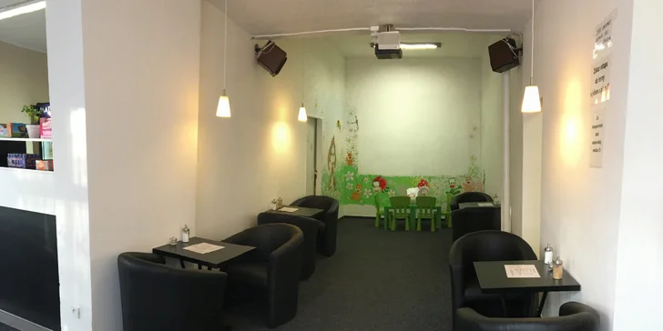 S dětmi do kavárny: káva a celodenní vstup do dětské herny