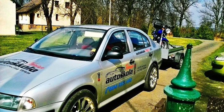 Splňte si sen: řidičský průkaz na motocykl (sk. A, A1, A2)