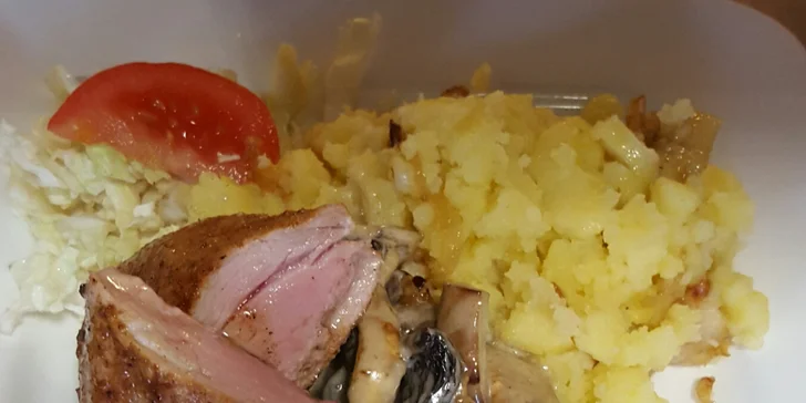 4chodové Prima menu pro dva: Požitek z chuti s vyhlídkou na krumlovský zámek