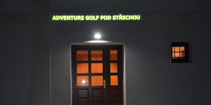 Zábavný adventure minigolf pod střechou: 60 min. hry pro malé i velké