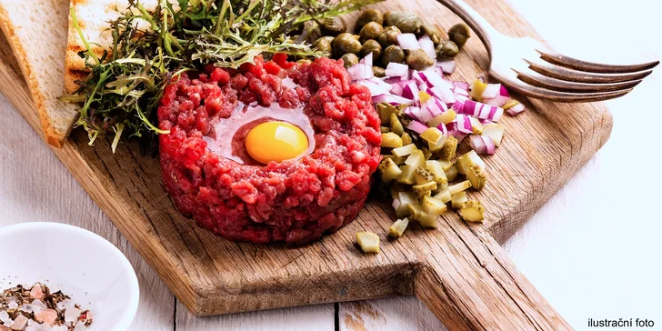 Ten nejlepší z nejlepších: 200g tatarák z pravé svíčkové