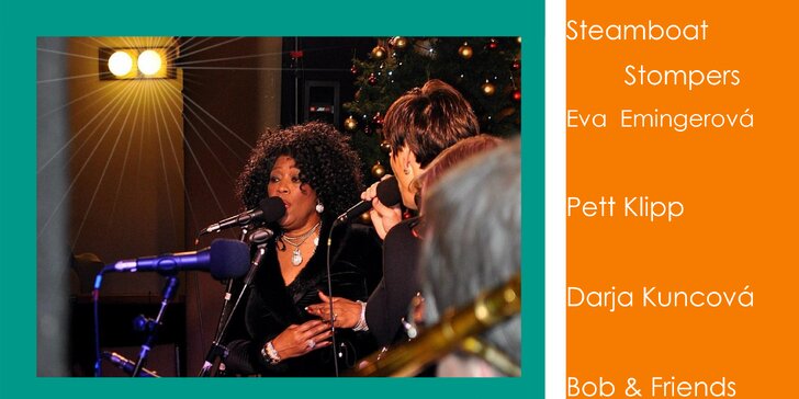 Jazzové vánoce: Vstupenka na festival skupiny Steamboat Stompers