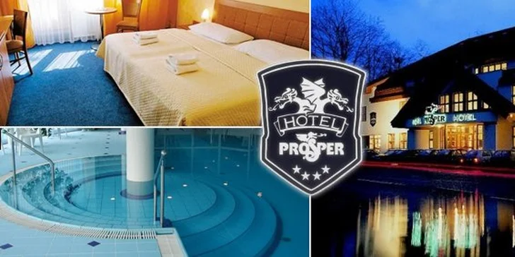 2990 Kč za 3denní wellness pobyt pro DVA. Luxusní hotel Prosper**** v Beskydech, whirlpool, bazén ve stylu řeckých lázní, večeře při svíčkách a další. Vše se slevou 50 %.