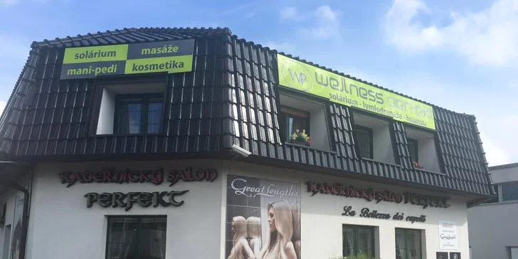Otevřený voucher na služby kosmetického centra Wellness Perfekt