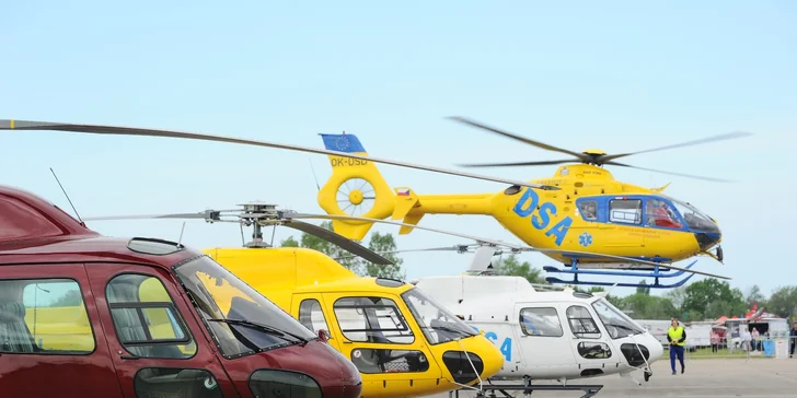 Ráj pro velké i malé kluky: Lupen na adrenalinovou Rally a Helicopter Show
