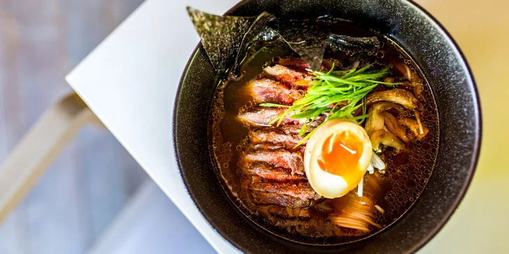 Poctivý Hida takayama ramen s hovädzím flank steakom v unikátnom kultúrnom centre