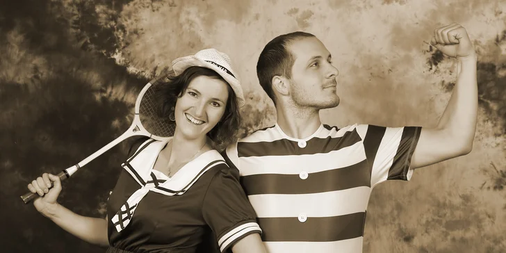 Retro focení v historickém ateliéru Agmons Foto - nově v Praze!