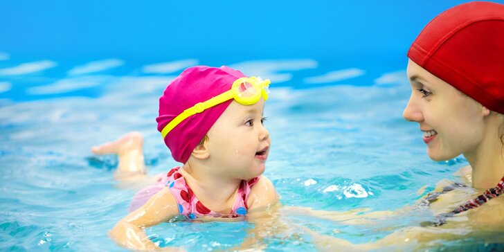 Lekce plavání pro rodiče s dětmi