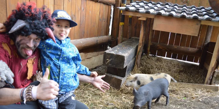 Rodinná sobota v parku Fábula - čertovský program, zvířátka a další zábava (24. 6.)