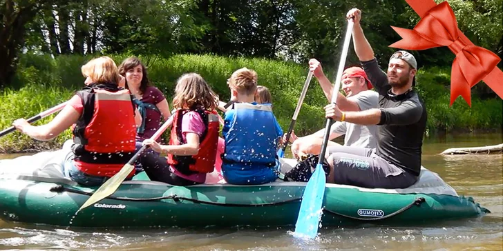 Jednodenní sjezd řeky Moravy – na raftu, barace či kajaku