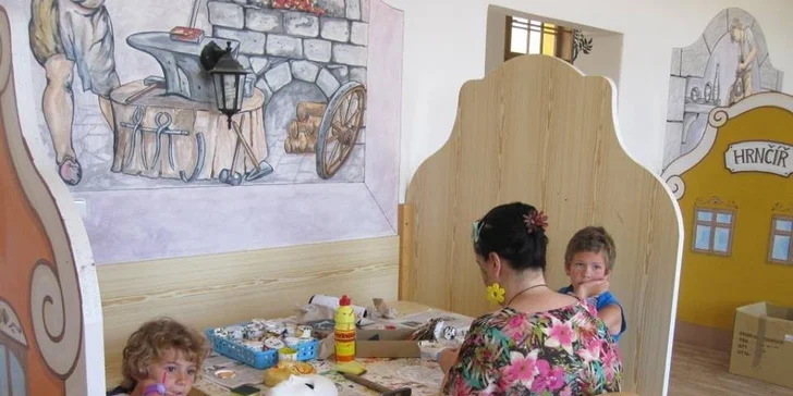 Celý den v Pohádkové říši – s hlídáním dětí nebo kreativním tvořením