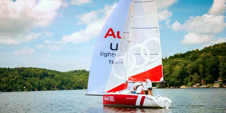 Pro dobrodruhy i snílky: Divoká nebo klidná plavba na lodi Audi až pro 4 osoby