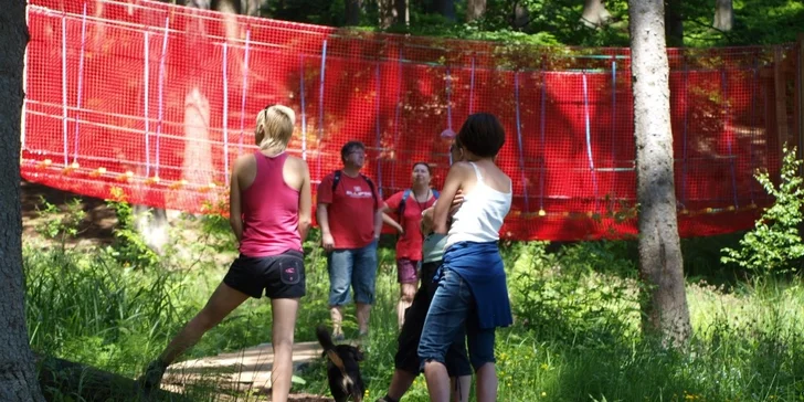 2× vstup do parku Bílá včetně lanového centra