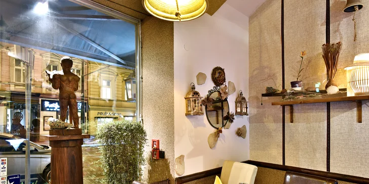 Balkánský předkrm, mořský vlk a grilovaná zelenina v menu pro dvě osoby