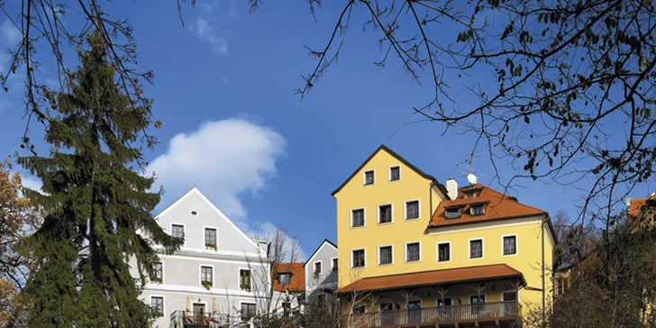 3denní odpočinek s výhledem na romantický Krumlov