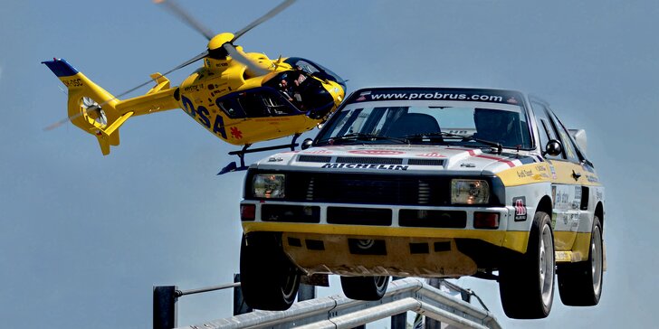 Ráj pro velké i malé kluky: Lupen na adrenalinovou Rally a Helicopter Show
