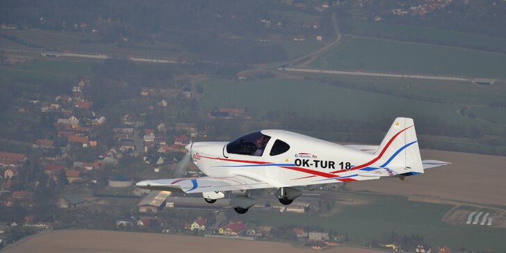 Pilotem na zkoušku: 15–60 min. v letounu Alto 912 TG s dohledem instruktora