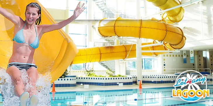 Hurá do vody: vstupenky nebo přenosná permanentka do aquacentra v Letňanech