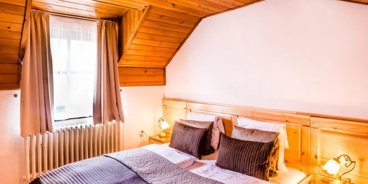 1 nebo 2 noci v luxusním apartmánu s vířivkou a kinotelevizí nebo saunou