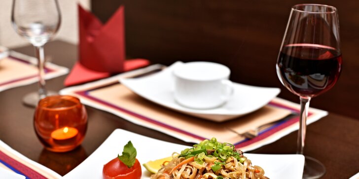 Indicko-thajské menu pro 2 osoby: Speciality poskládané dle vašeho výběru
