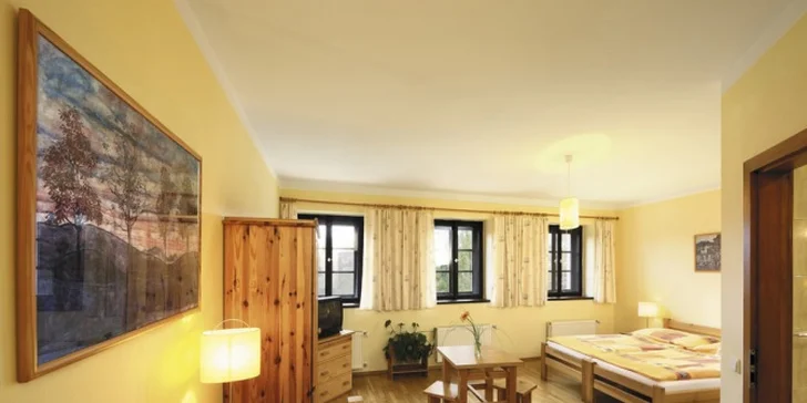 3denní odpočinek s výhledem na romantický Krumlov