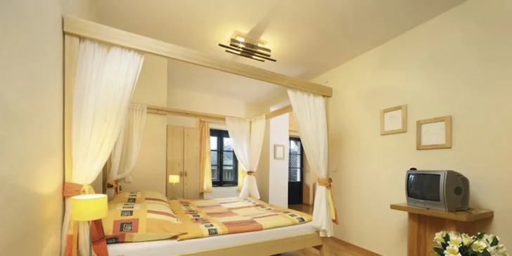 3denní odpočinek s výhledem na romantický Krumlov