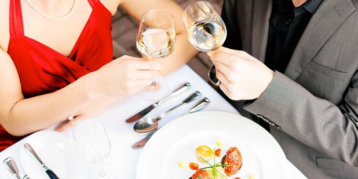 Menu jako stvořené pro romantické rande: 4 famózní chody a lahvinka vína k tomu