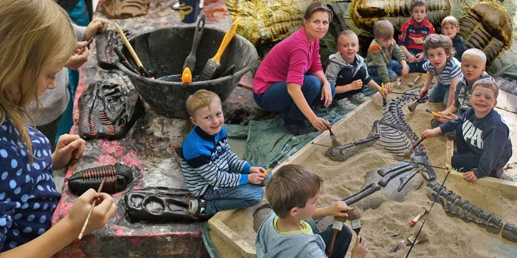 Úžasné tvůrčí odpoledne v Triloparku aneb Vytvořte si vlastního dinosaura