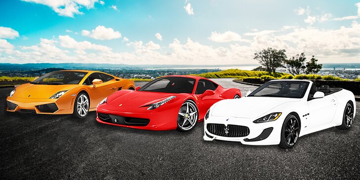 Zážitek na 4 kolech: Projeďte se ve Ferrari, Lamborghini, Maserati nebo Porsche