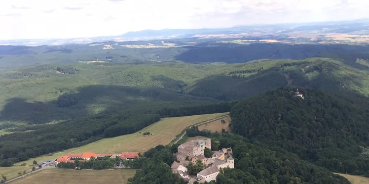 Pálava z ptačí perspektivy: hodinový let pro 1 až 3 osoby