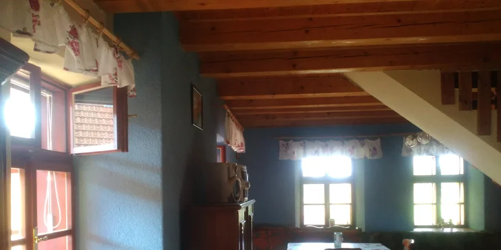 Dovolená v apartmánech pro celou rodinu u Červené Lhoty v jižních Čechách