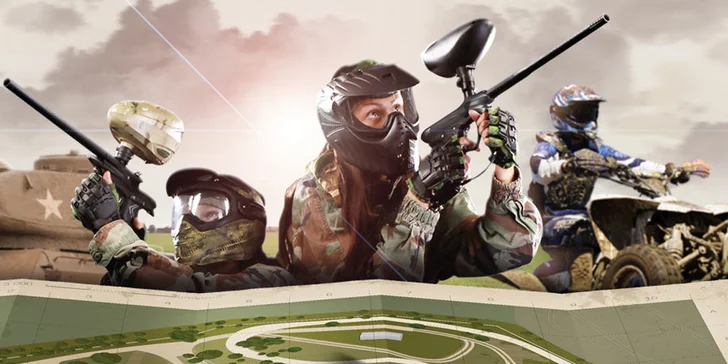 Zábava ve vojenském stylu – střelby, jízdy, opičí dráha i army muzeum
