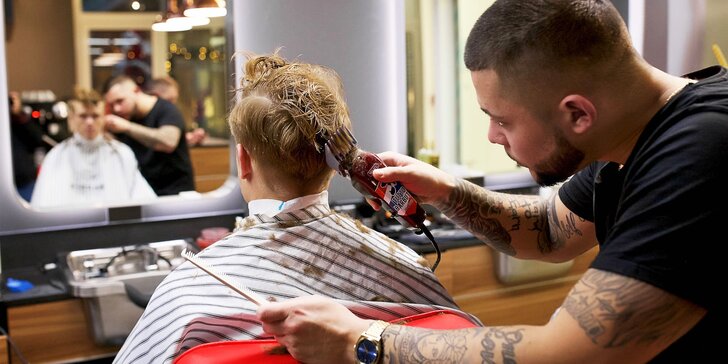 Dárkové poukazy na precizní úpravu vousů i stříhání v barber shopu