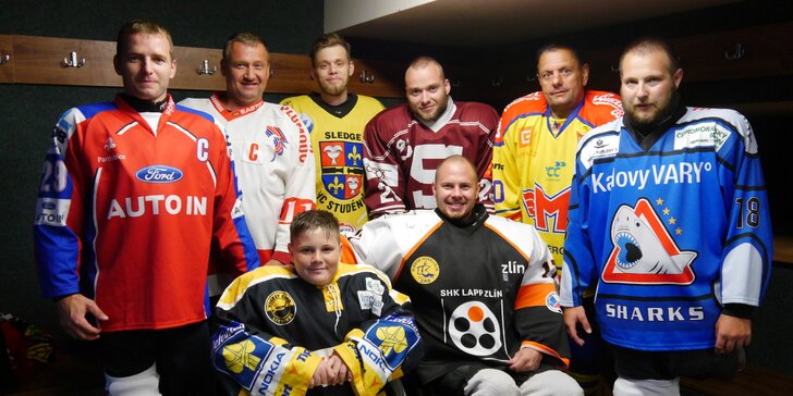 Podpořte české sledge hokejisty stejně jako hvězdy hokejové extraligy