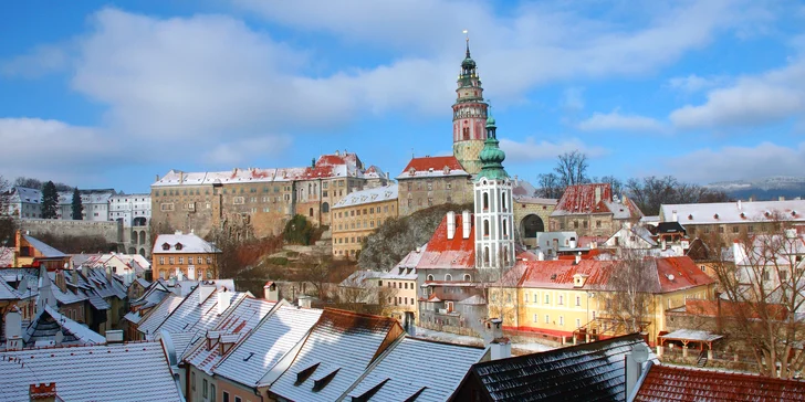 Romantický pobyt v Českém Krumlově: Penzion přímo u Vltavy s chutnou snídaní
