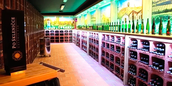 Neomezená vinná degustace moravských vín a sektů vč. možnosti občerstvení