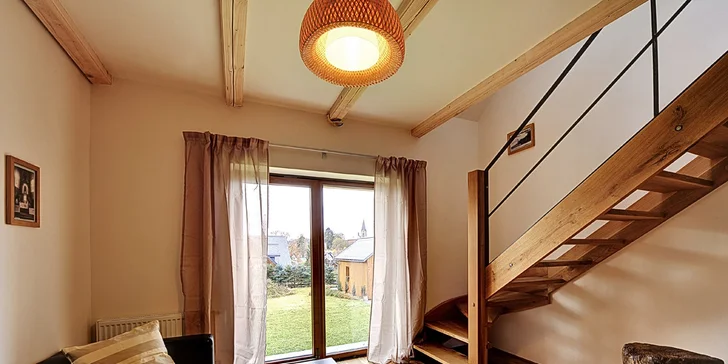 Třídenní pohoda v luxusních apartmánech v krušnohorské Bublavě pro 4 výletníky